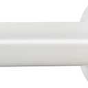 Ivilon Tension Curtain Rod - Spring Tension Rod for Windows or Shower, 36 to 54 Inch. Ivory