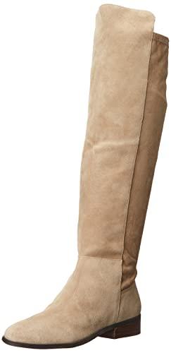 Lucky Brand Women's Calypso Knee Boot, Dune, 9.5 Wide