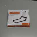 Magnifying Glass with Light for Reading, Hands Free Page Reading Magnifier for Books with 3 Color Dimmable, Neck Wear Large Screen Stand Glasses for Close Work Seniors, Low Vision Rechargeable (Small)