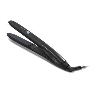 Bio Ionic 10X Styling Iron, Hair Straightener with 1" Sonic Vibrating Plates, Flat Iron with Moisturizing Heat Technology, Versatile Hair Straightener and Curler (Black)
