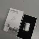 Invisible Earbuds Small Mini Wireless Bluetooth Earpiece Phone Discreet Earbud for Music, Home, Work (Black)