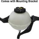 17138614293 Engine Coolant Reservoir Tank w/Sensor & Bracket, Compatible with 2012-2016 BMW 528i, 528i xDrive L4 2.0L Sedan Turbocharged, Overflow Tank Replaces# 17137649733