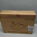 AIPERRO Stainless Steel Litter Box with Lid, High Sided Cat Litter Box