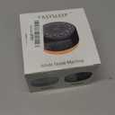 Sound Machine White Noise Machine with 25 Soothing Sounds and Night Lights with Memory Function 32 Levels of Volume and 5 Sleep Timer Powered by AC or USB for Sleeping Relaxation (White)