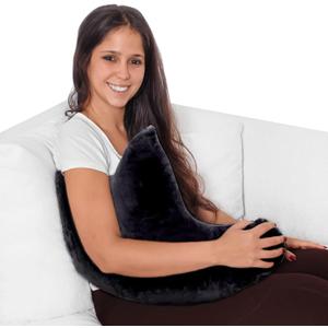 Rotator Cuff Pillow, Soft Comfortable Shoulder Pillow for Surgery, Ergonomic Shoulder Support Pillow with Double Zipper Cover, Machine Washable, Black