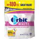 ORBIT Bubblemint Sugarfree Gum, 8.8-Ounce Resealable Bag, 180 Pieces, Best Before: 06/2025