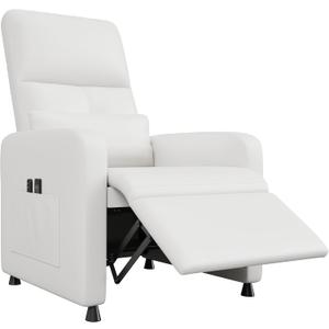 GarveeHome Power Recliner Chair, Adjustable Electric Recliner Ergonomic Overstuffed Single Sofa, Tall Back, Padded Seat