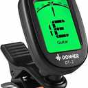 Donner Guitar Tuner Clip on-Accurate Chromatic,Acoustic Guitar Bass Violin Ukulele Tuner DT-2