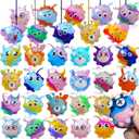 9 Pack Pop Toy Party Favors for Birthday, Pop Fidget Toys Bulk 3D Stress Ball, Prize box Sensory Toys Bulk Squeeze Toys, Easter Basket Stuffers, Classroom Prizes Stocking Stuffers for Adults Toddler
