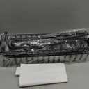 Delamu Over the Door Pantry Organizer, 6-Tier Metal Pantry Door Organization and Storage, Hanging Kitchen Basket Spice Rack Seasoning Shelves, Cabinet Door Organizer for Easy Install,D5xW18xH50inch (Black)