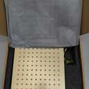 G-Promise All Metal 8-Inch Dual Square Shower Head Combo, Rain Shower Head, Handheld Shower Wand with 71-Inch Extra Long Hose, 3-Way Diverter, Adjustable Extension Arm, Brushed Gold