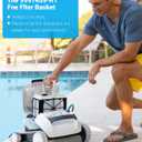 9991459-R1 Fine Filter Basket Fit for Dolphin Robotic Pool Cleaners S50, S100, Active 10 15, ECHO, Prowler 910 917, Premium 10 20, Advantage, Cayman, E10, Encore, Escape, T15, T25, Explorer E20