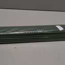 AGTEK 36" Garden Stakes, 50PCS Plastic Coated Plant Stakes, 3ft Plant Support for Climbing Plants