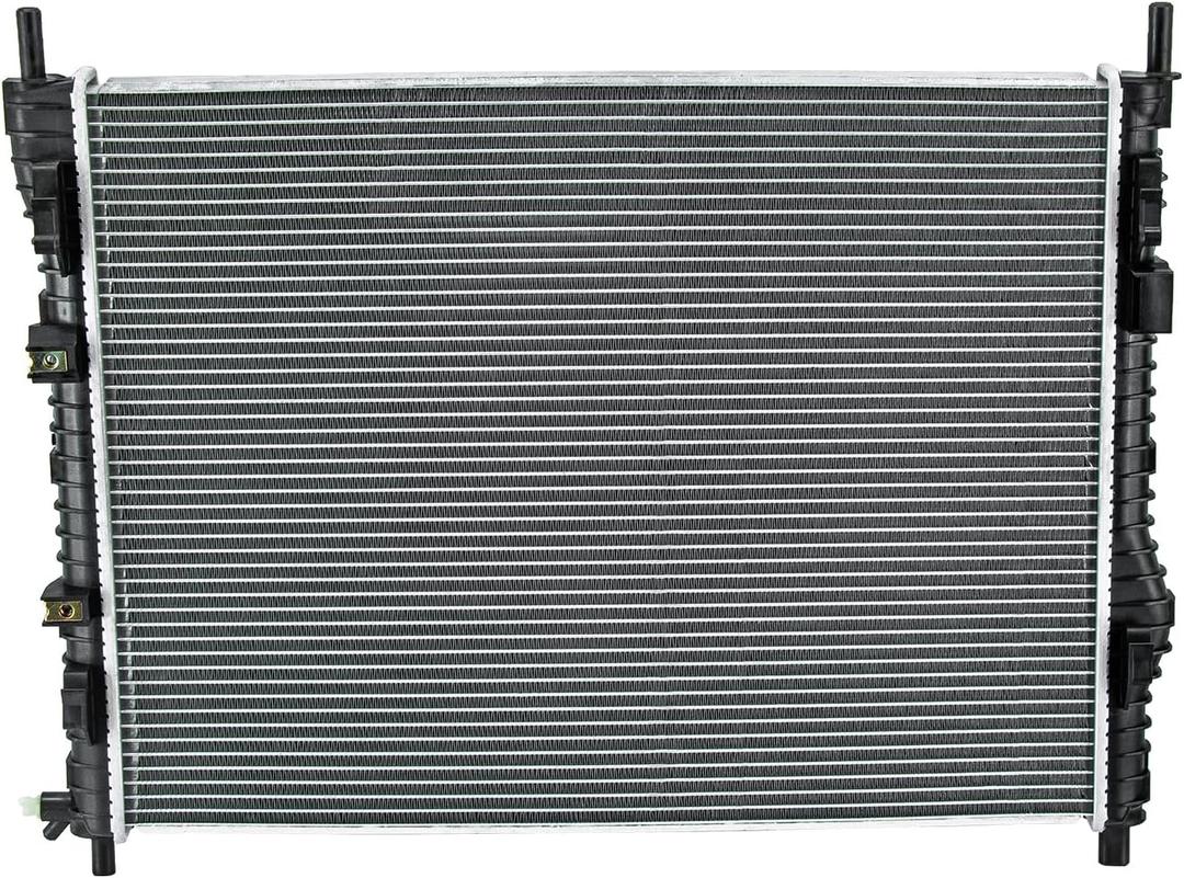 Aluminum Core Radiator Compatible With 2015-2022 Ford Mustang GT 3.7L V6 5.0L V8 13489 2015 2016 17 18 19 20 2021 2022