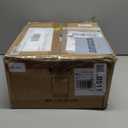 42 Inch White and Gold Ceiling Fans with Lights, ABS Blades, Noiseless Reversible DC Motor, 6 Speeds and 3 Color Temperatures, White Ceiling Fan with Remote Control for Bedroom Living Room Office