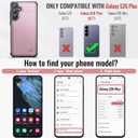 Vinich for Samsung Galaxy S26 Plus Wallet Case with Card Holder, RFID Blocking Credit Slots Kickstand Shockproof Phone Cover for Women Men, Pink