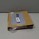 Aestivate Round Compact Table Mirror - Standing Wood Framed, 90 Degree Rotating for Makeup & Cosmetic