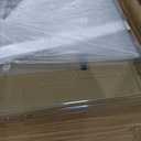 68-72" W x 79" H Frameless Double Sliding Shower Door with Soft-Close Quiet System, 5/16"(8mm) SGCC Tempered Glass Easy-Clean, Stainless Steel Hardware, Explosion-Proof Film, Matte Black