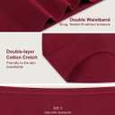 Cotton Underwear for Women High Waisted Full Coverage Briefs Soft Ladies Panties 5 Pack (Large)