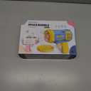 JONEG Toys for 3-8 Year Old Boys Girls: 2 Pack Bubble Machine for Kids with Bubble Solution, Gifts for 3 4 5 6 7 8 Years Old Boy Birthday Toy for Kid Toddlers Ages 4-6 Outdoor Wedding Bubbles Wands (Blue+pink)