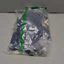 HTD Women's Denim Shorts Front Straps Casual Jean Shorts with Frayed Raw Hem (Blue) XL