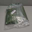 Smiry Rectangle Table Cloth Cover, Waterproof Elastic Fitted Picnic Tablecloth for 6 Foot Tables, Wipeable Flannel Backed Vinyl Tablecloths for Camping, Dining, Outdoor (Green & Black, 30" x 72")