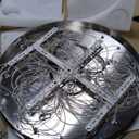 H177 Modern Crystal Chandeliers for Staircase 36-Lights High Ceiling Chandelier Silver Large Chandelier for Foyer Living Room Villa LED Pendant Light Fixture 2700K-6000K