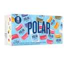 Polar Seltzer Water Sampler Variety Pack, 12 fl oz cans, 18 pack (EXP 04/27/27)