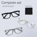 livho High Tech Blue Light Glasses - Advanced Blue Light Blocking Computer Glasses - Screen Fatigue & UV Protection (A1)