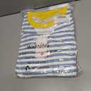 Women Striped Oversized Sweatshirt Long Sleeve Crewneck Hoodies Shirts 2024 Fall Pullover Top Trendy Preppy Clothes (L)