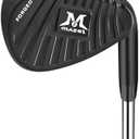MAZEL Forged Golf Wedges for Men - Individual 48 52 54 56 58 60 Degree Wedge Right Hand Gap Wedge, Sand Wedge, Lob Wedge, Milled Face for More Spin