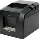 Star Micronics TSP654IIBi2 Bluetooth Thermal Receipt Printer with Auto Connect for iOS, Auto-cutter, and External Power Supply - Gray