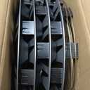 SCITOO Car Wheel Rim Skin 4 Pack 15 inch Cover Hubcap Wheel Cover Replacement R15 Hub Caps -Set of 415-inchGloss Black & Silver