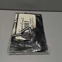 Gift for Best Gaga Ever - Canvas Beach Tote for Women With Inner Pocket & Make Up Bag - Birthday, Mother's Day, Novelty Present for Grandparents (Black)