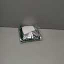 Riyiper 3 Pack Women's Half Sleeve Tops Crewneck 1/2 Sleeve T Shirts Elbow Length Tops Slim Fit Cotton Blend Basic Tees (XX-Large, Black, Army Green, Light Gray)