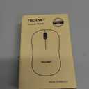 TECKNET Wireless Mouse for Laptop, 2.4G Silent Computer Mouse Quiet Click with 5 DPI Levels,Contoured Grip,Small Portable 30 Months Battery Cordless Mice for PC, Chromebook, Mac (Navy blue)