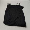 Malist Women Full Slip Crewneck Adjustable Spaghetti Strap Cami Under Dress (XX-Large, Black)