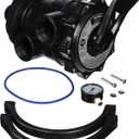 Hayward SP071620T Pro Series Control Valve Vari-Flo 2-Inch with Clamp Black