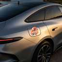 3 x Netherlands World Cup Car Decal, Vinyl Waterproof Soccer Stickers, for Car, Window, Laptops (Netherlands)