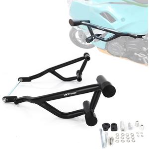 Xitomer Engine Guard Compatible with Ninja 500 Z500 2024-2025, Z400 2019-2024, Ninja 400 2018-2025 Crash Cage Crash Bar Race Rail Motorcycle Stunt Cage Highway Bar
