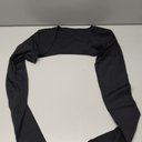 Hiball Workout Bolero Shrug Crop Top Long Sleeve Women, Sports Shrug Cropped Shirts, Cooling Shawl Arm Sleeves, Black, Size L