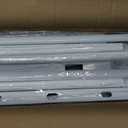 Hand Rails for Outdoor Steps，Stair Handrail & Indoor Stair Railing Kit，Railings for Outdoor Steps for Fence & Outdoor Steps (2, White-with Balusters, 3 Step)