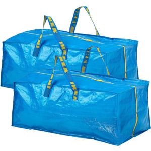 Ikea Frakta Storage Bag - Blue (2 PACK)