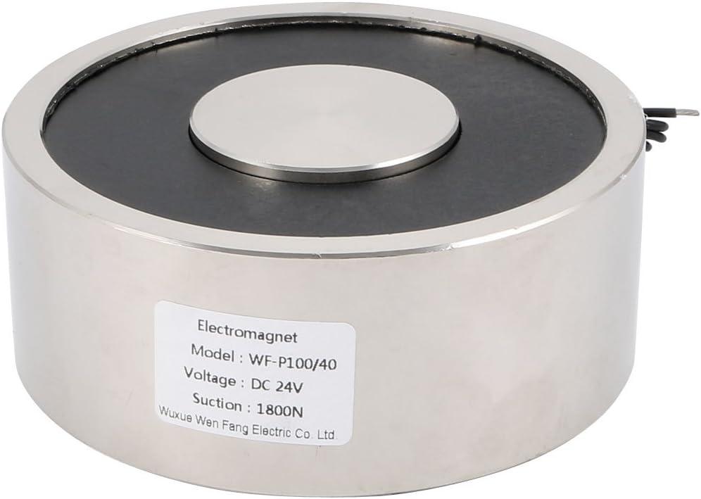 uxcell 24V DC 1800N Electric Lifting Magnet Electromagnet Solenoid Lift Holding