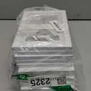 upsimples 5x7 Picture Frame Set of 10, Display Pictures 4x6 with Mat or 5x7 Without, Multi Photo Frames Collage for Wall or Tabletop Display, White