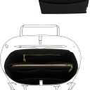 LEXSION Felt Insert Bag Organizer Bag In Bag For Handbag Purse Organizer Fits Speedy Neverful (Large, 2-Black)