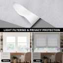 LazBlinds Cordless Roman Shades for Windows, Light Filtering Thermal Insulated Window Blinds, Lightweight Fabric Blinds for Indoor Windows, 27" W x 60" H, Light Grey