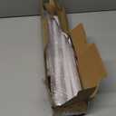 White Curtain Rods for Windows 28-48 inch, 2 Pack 5/8" Curtain Rod Set with Brackets, Splicing Adjustable Curtain Rod for Bedroom, Kitchen, Living Room, Matte White