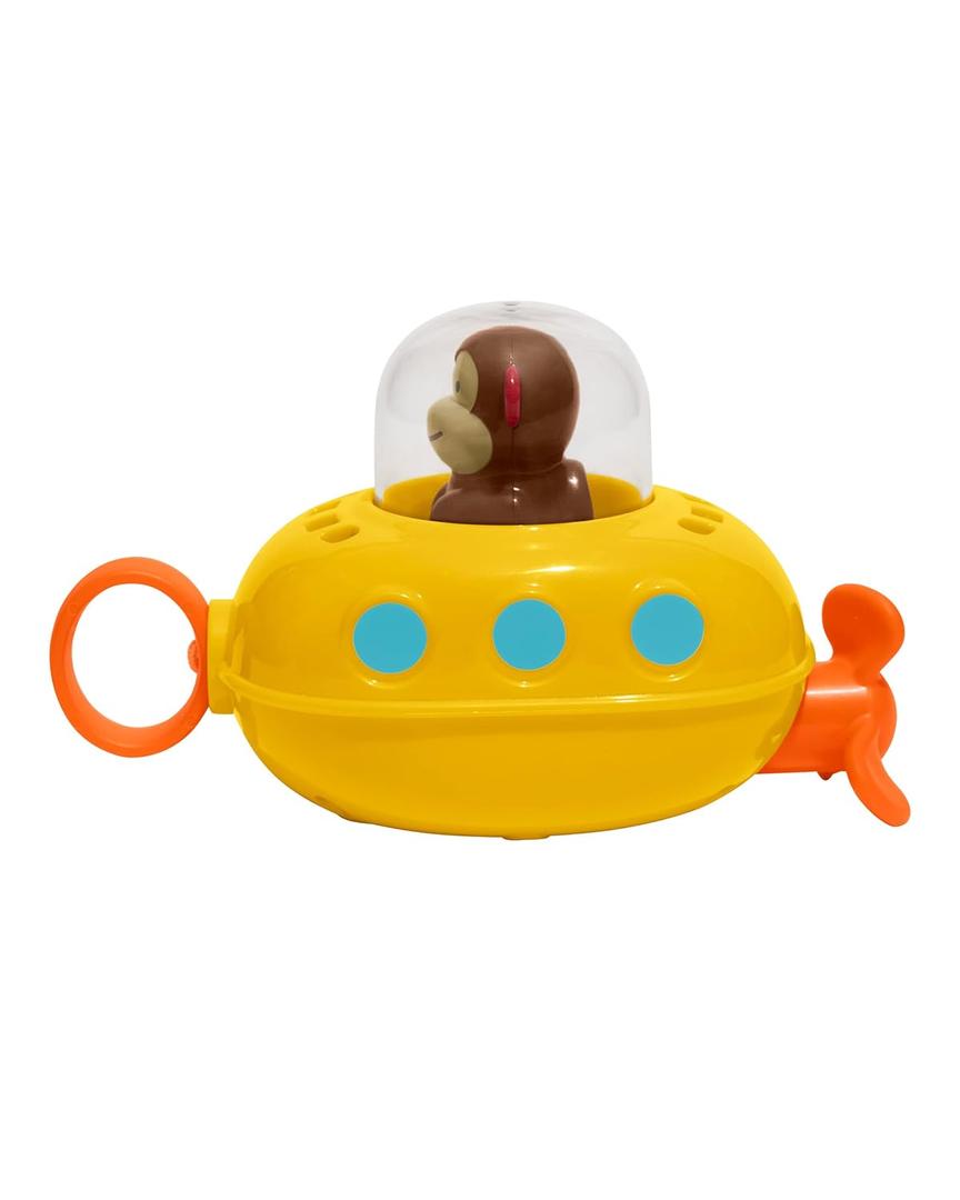 Skip Hop Baby Bath Toy, Zoo Pull & Go Submarine (1 Count (Pack of 1))