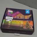 POOFZY Permanent Outdoor Lights for House,200ft RGB+IC Smart Outdoor Decor, 50 Scene Modes,App/Remote Control,for Christmas,Easter,V-Day,Thanksgiving,Daily & Holiday Party Decor